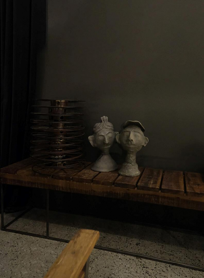 Sculpture 'Sharam' - Visage femme