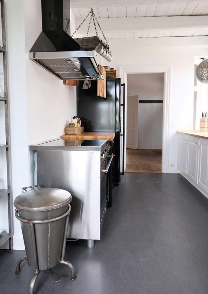 Poubelle à pédale 'Klapp' - Fer