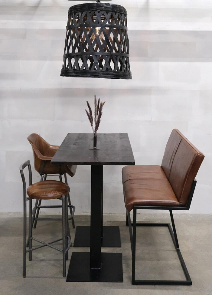 Canapé-bar 'Helen' - Cuir