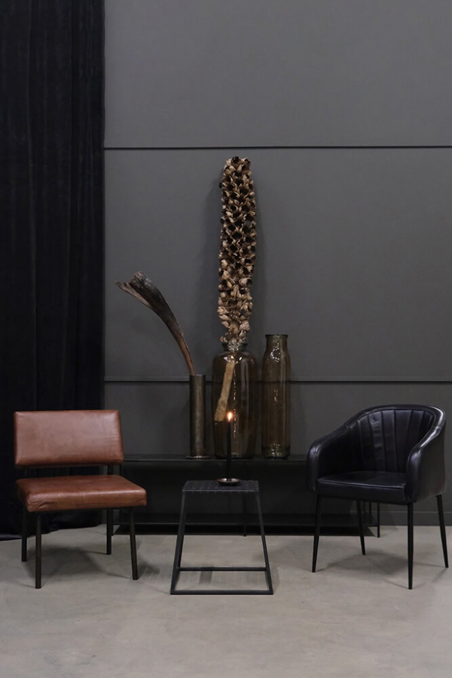 Fauteuil 'Craig' - Brun