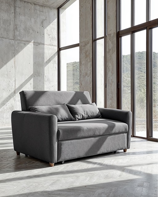 Fauteuil convertible 'San Francisco' - Gris foncé