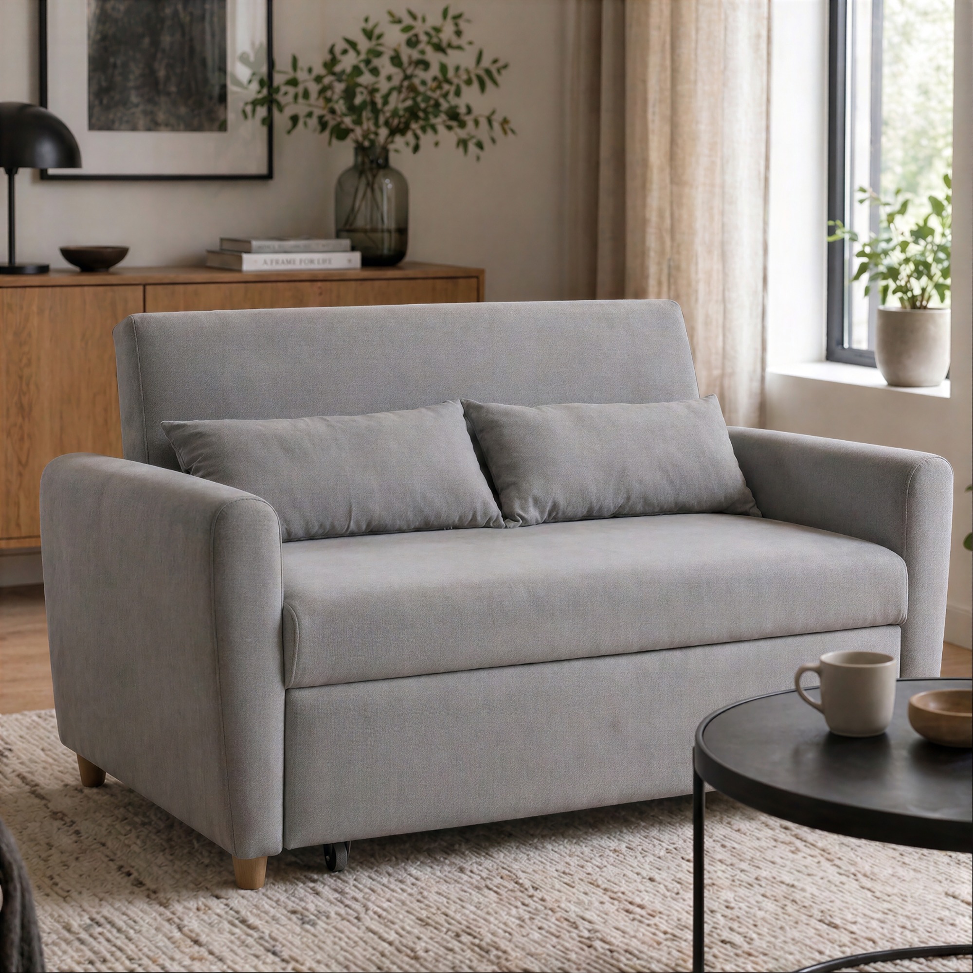 Fauteuil convertible 'San Francisco' - Gris