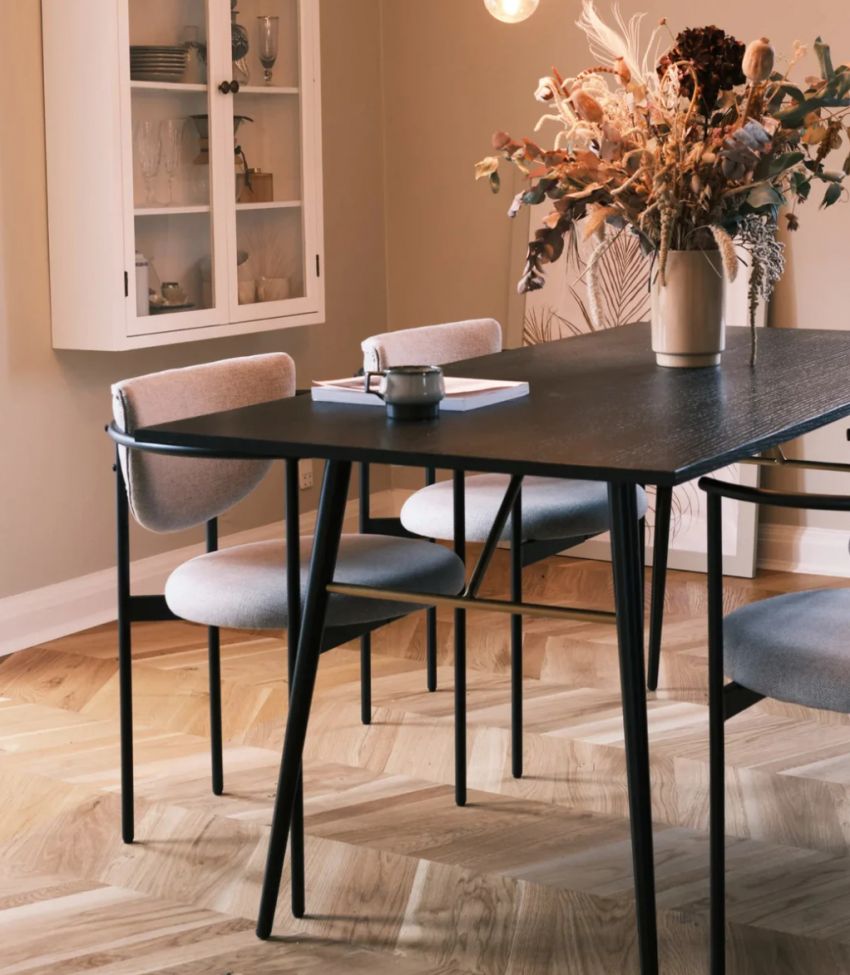 Chaise 'Lunar' - Gris