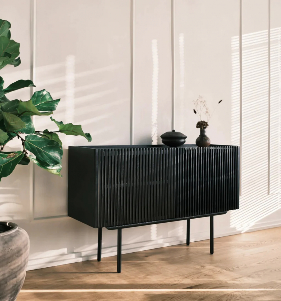 Table d'appoint 'Louvre' - Noir