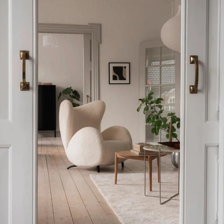 Fauteuil 'Big Buffalo' - Blanc