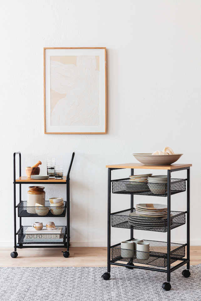 Tapis 'Cozy Luxury' 160x230cm - Gris/Blanc