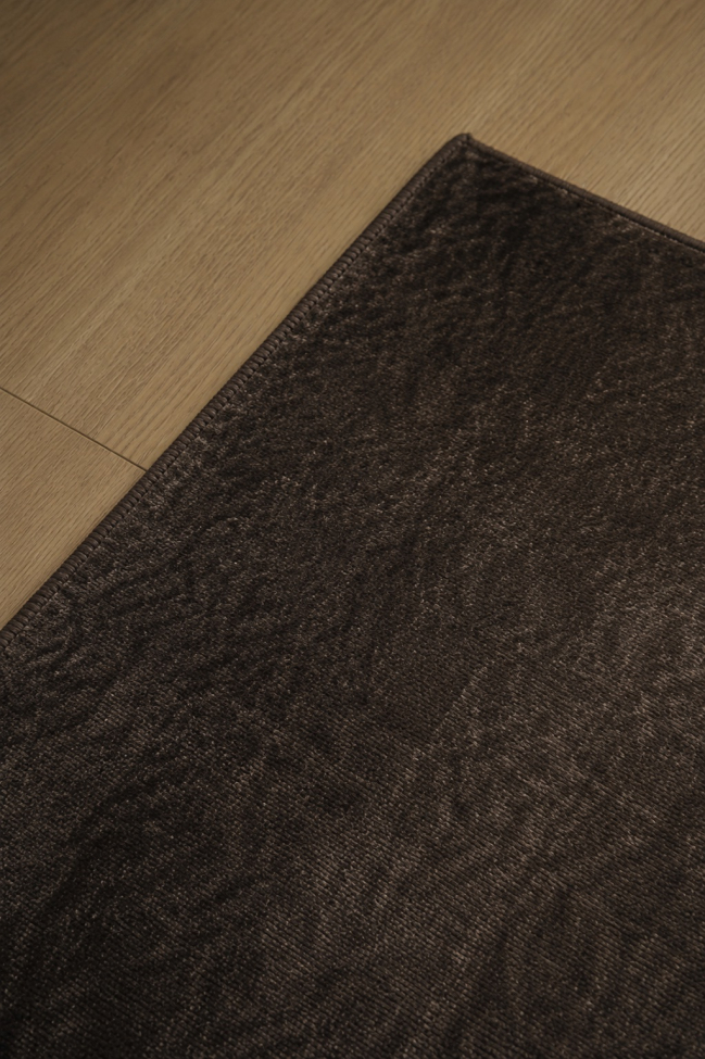 Tapis 'Ängelholm' - Brun foncé