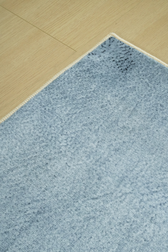Tapis 'Ängelholm' - Gris/Bleu