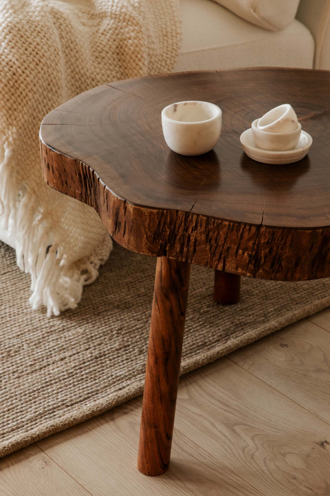 Table basse 'Earth' - Bois