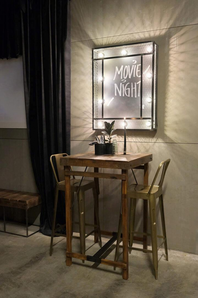 Table de café 'Calcutta' - Bois