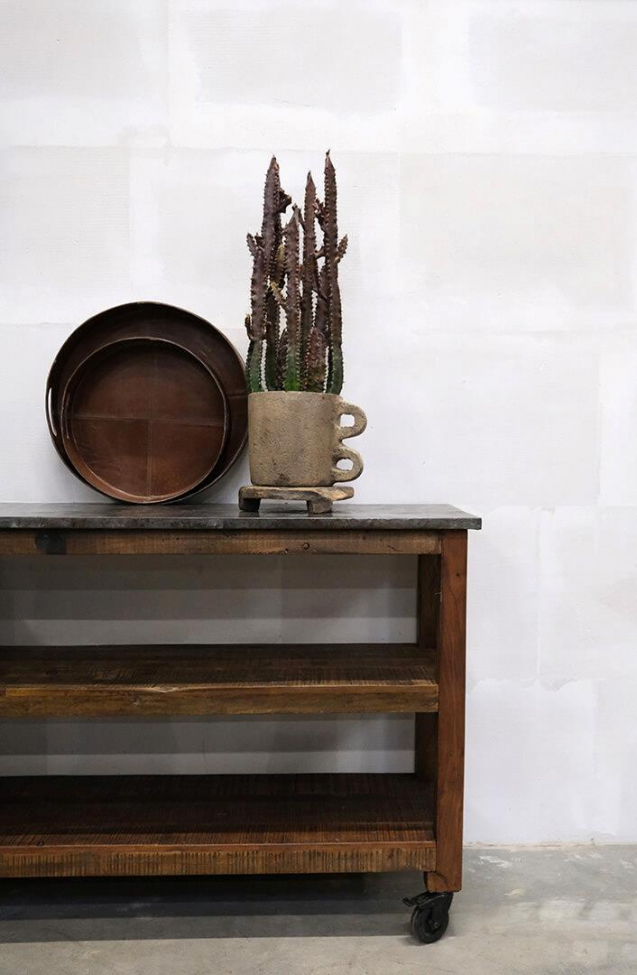 Table console 'Chaggna' - Métal