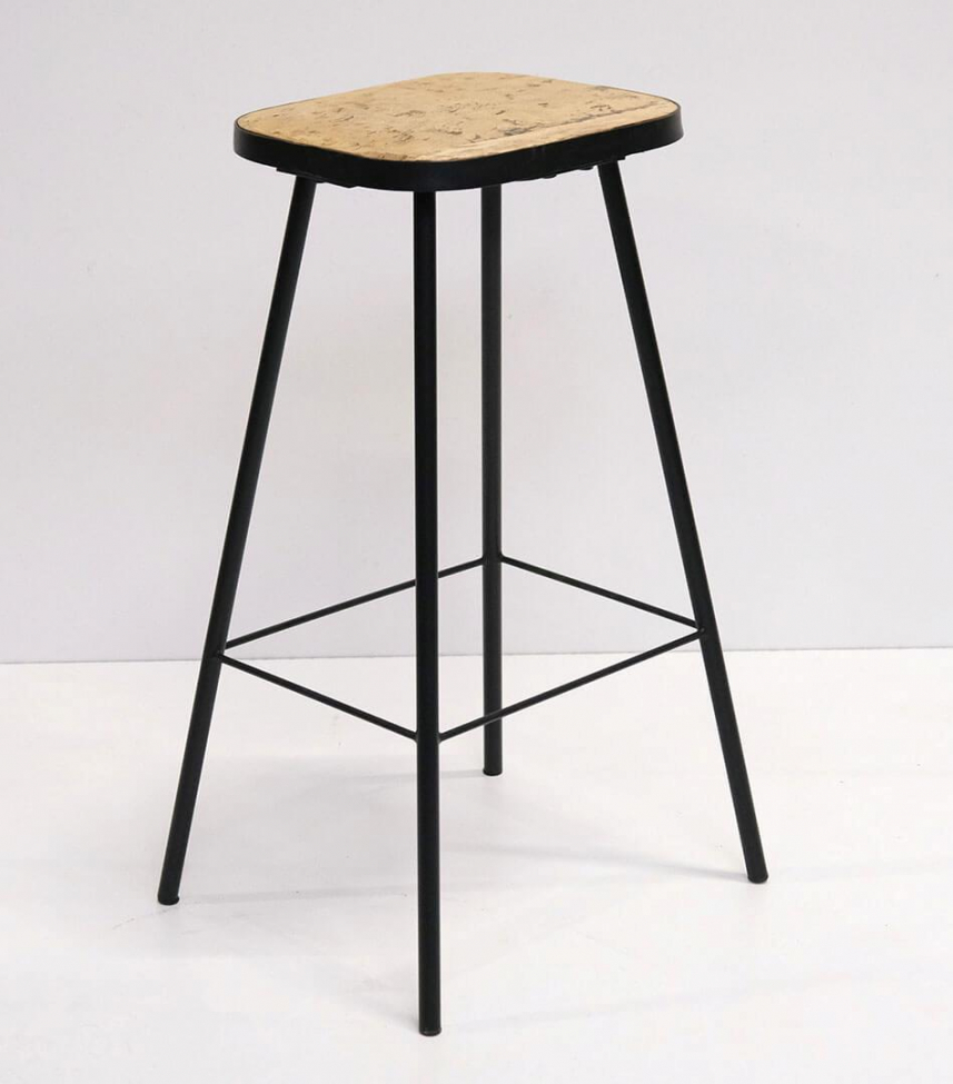 Tabouret Vintage - Bois recyclé