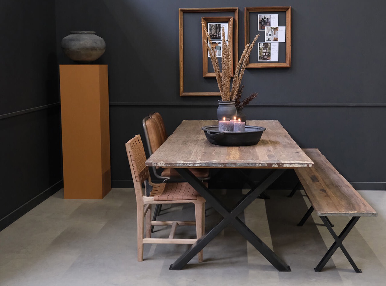 Banc 'Poovar' - Bois