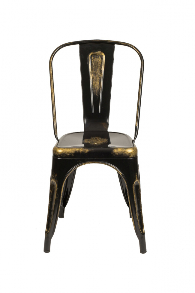 Chaise 'Montmartre' - Vintage noir/antique