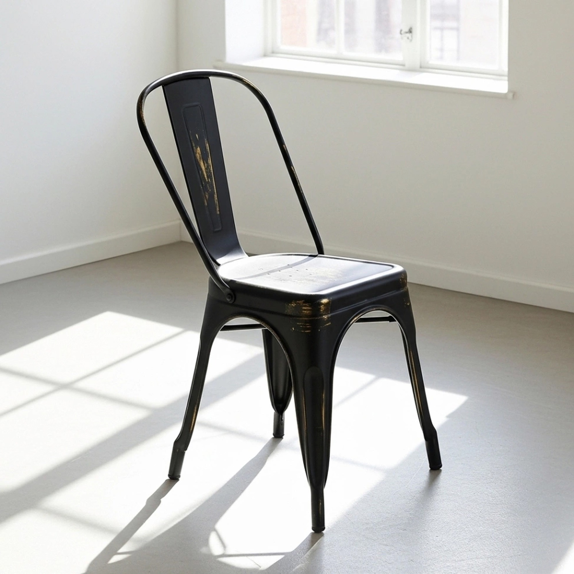 Chaise 'Montmartre' - Vintage noir/antique
