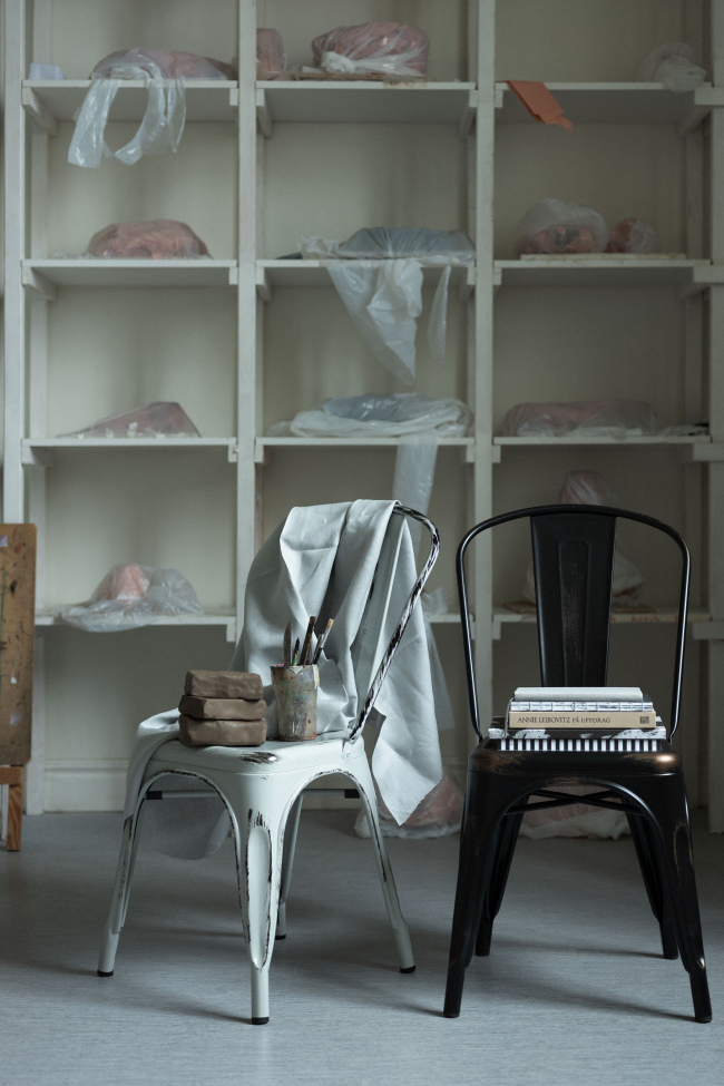 Chaise 'Montmartre' - Vintage noir