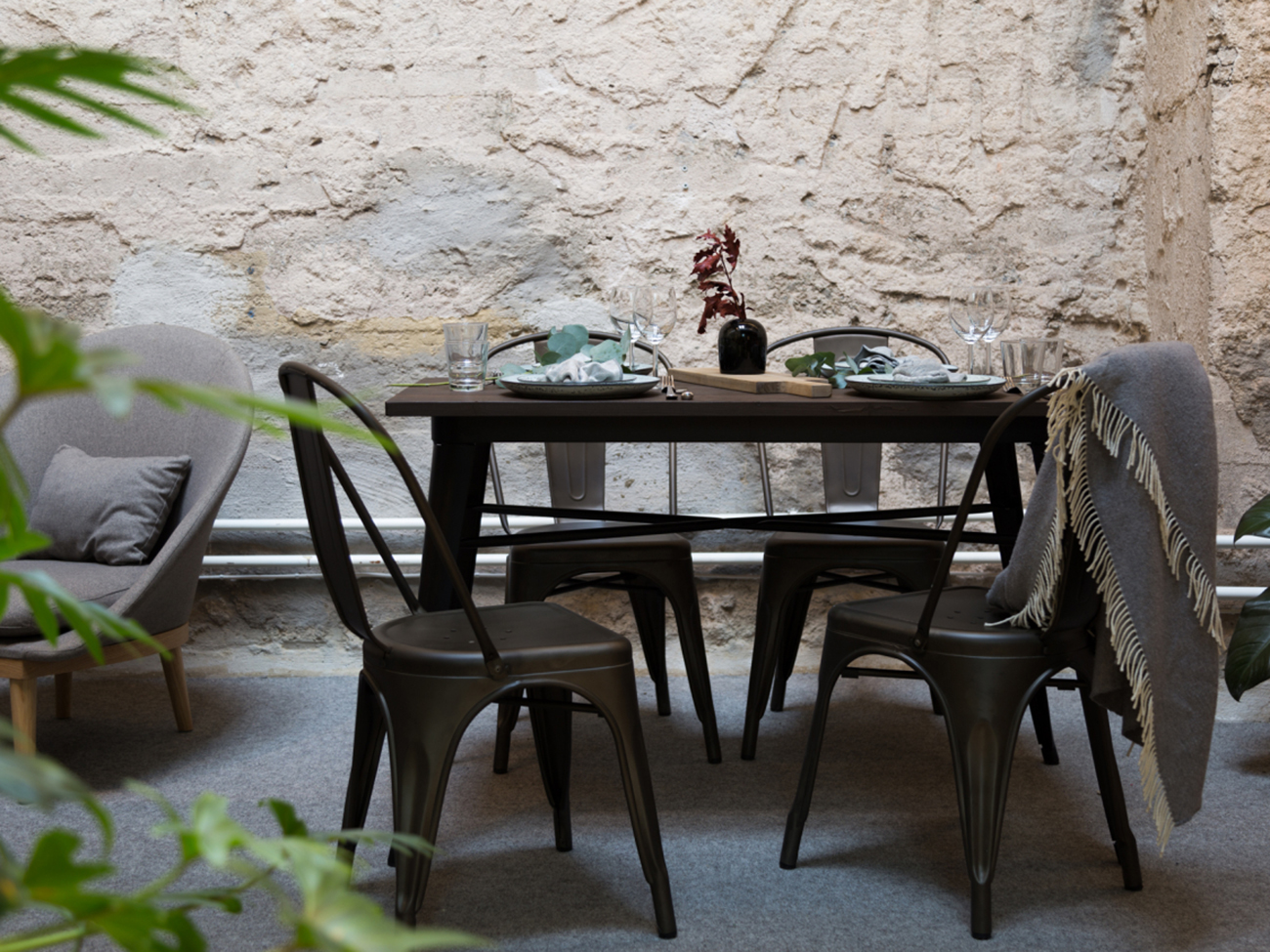 Chaise 'Montmartre' - Vintage cuivre