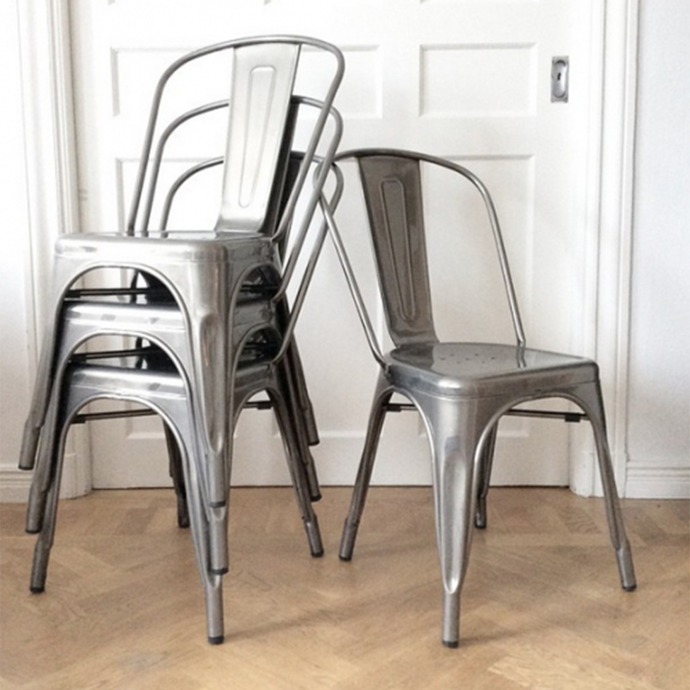 Chaise 'Montmartre' - Acier rustique