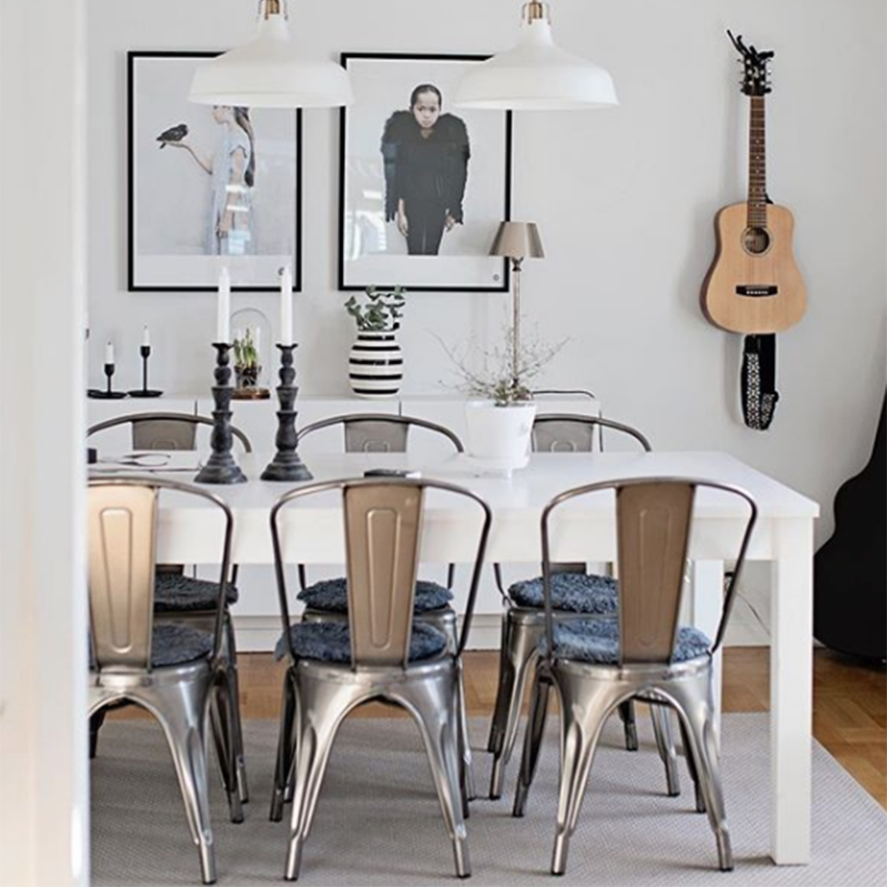 Chaise 'Montmartre' - Acier rustique