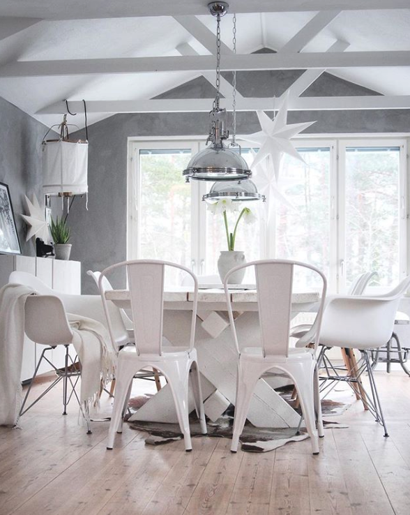 Chaise 'Montmartre' - Laque blanche