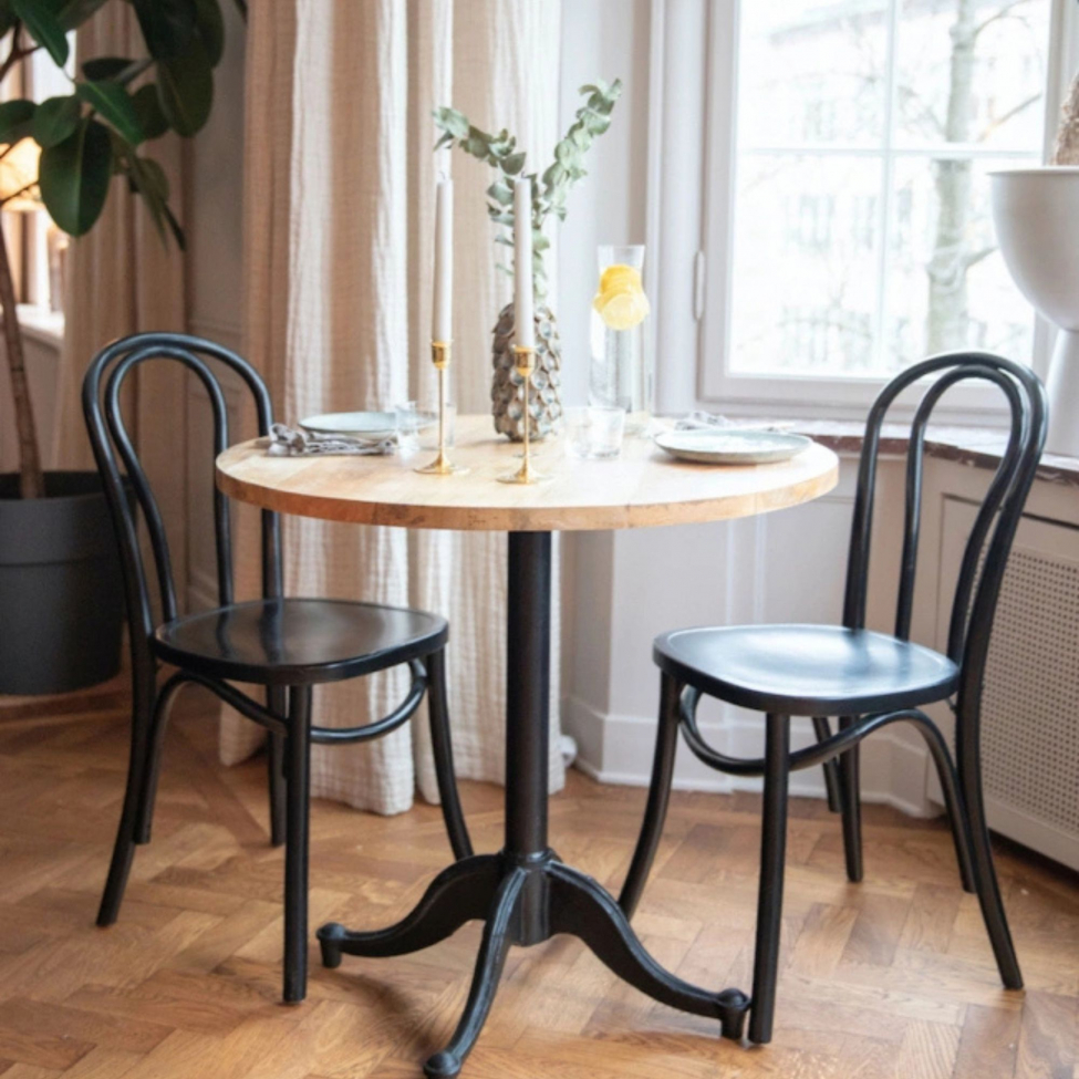 Table &agrave; manger 'L&aring;ngholmen' Ronde 80cm - Vintage