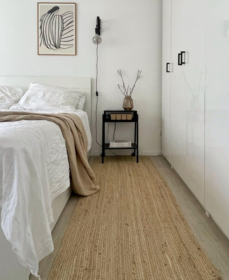 Tapis en jute 'Flätan' 70x300cm - Jute