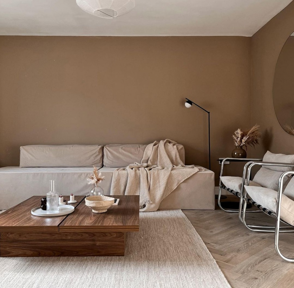 Tapis en laine 'Dhurry' 200x300cm - Nature