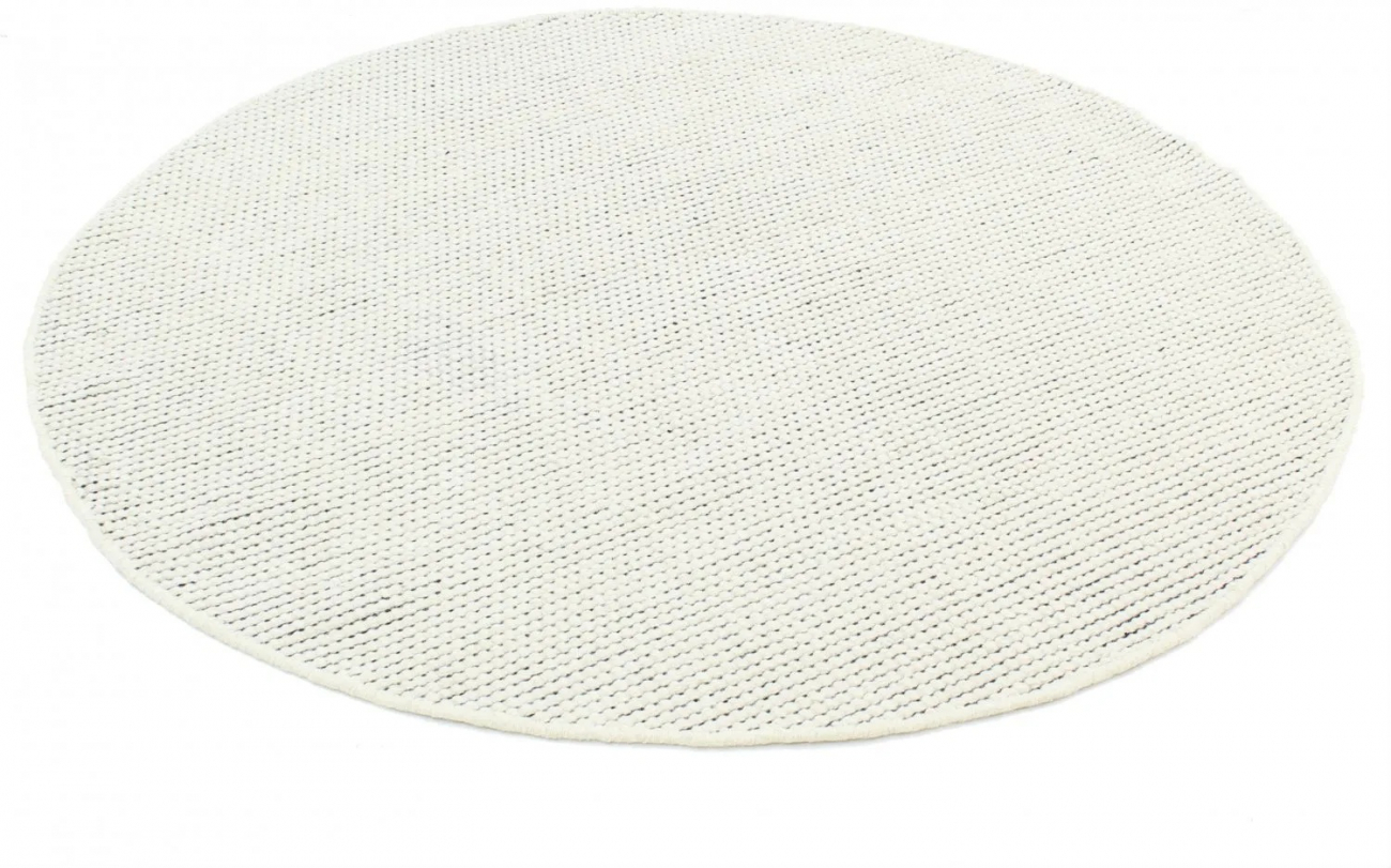 Tapis rond 'Coastal' 120cm - Greige