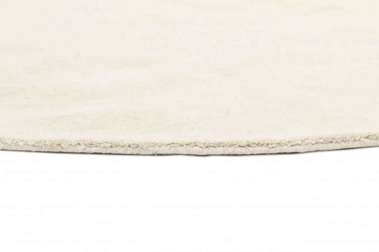 Tapis rond 'Ella' 200cm - Crème