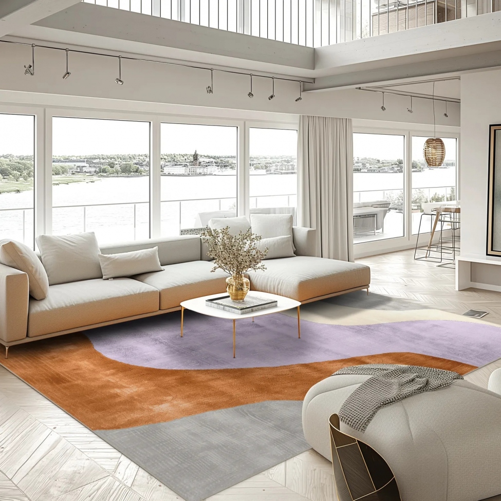 Tapis Wilton 'Barcelona' 240x340cm - Lavande