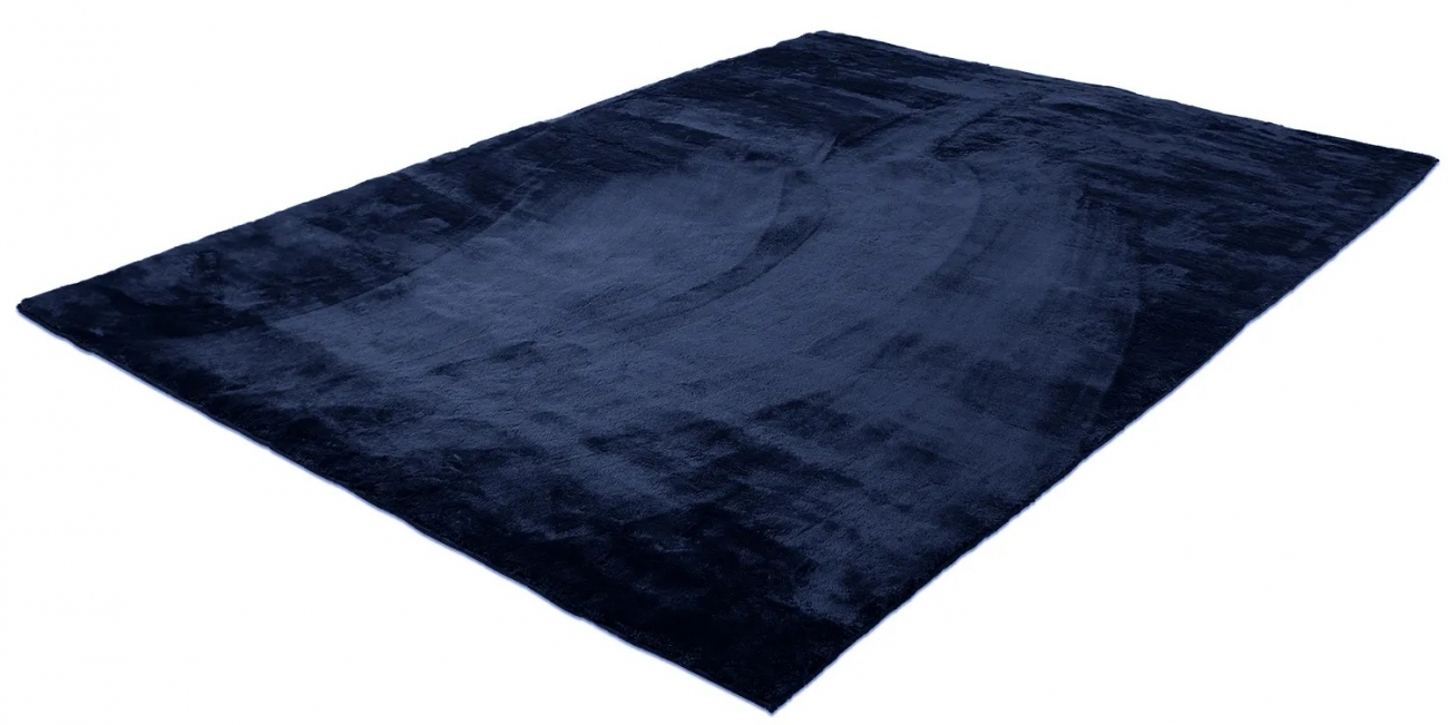 Tapis shag 'Aranga Super Soft' 160x230cm - Bleu foncé