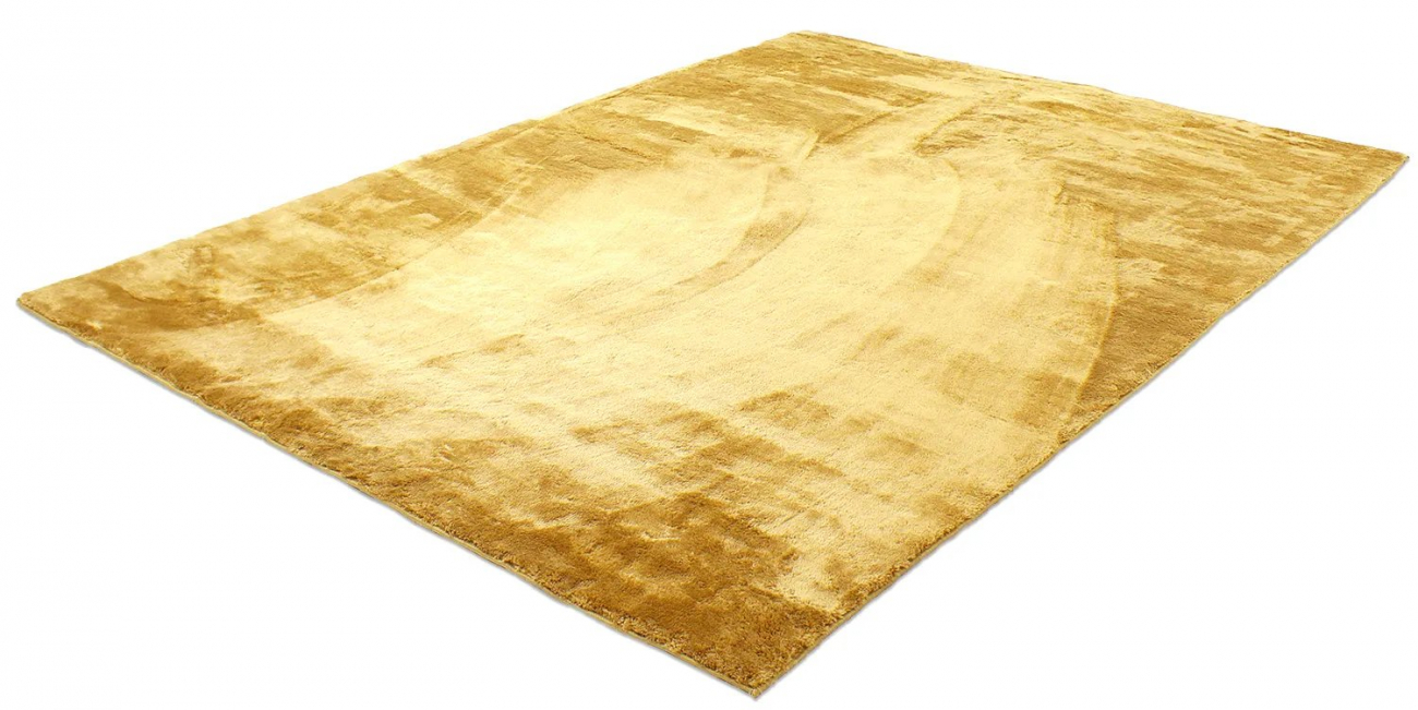Tapis shag 'Aranga Super Soft' 120x170cm - Jaune