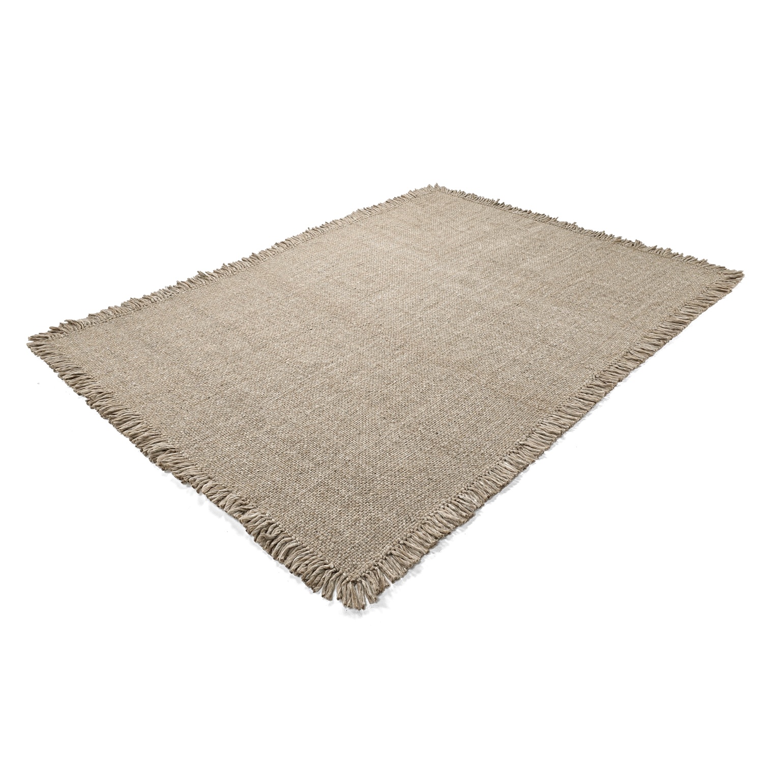 Tapis en laine 'Dalita' - Marron