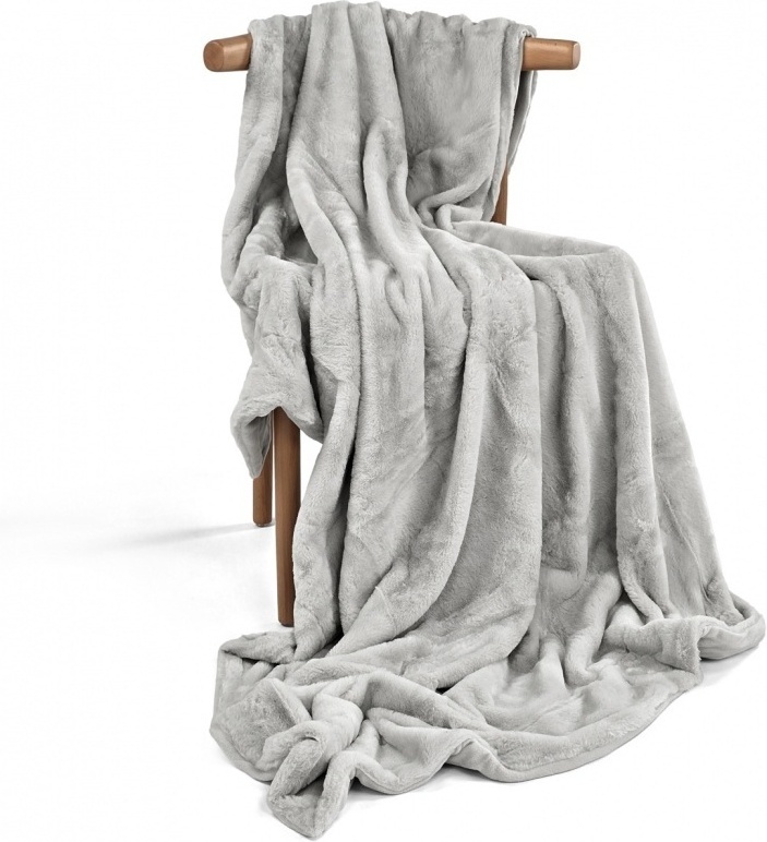 Plaid ' Aranga Super Soft Throw ' 130 x 170 cm - Gris