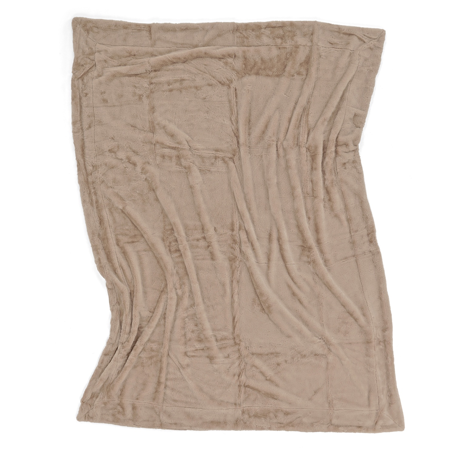 Plaid ' Aranga Super Soft Throw ' 130 x 170 cm - Marron