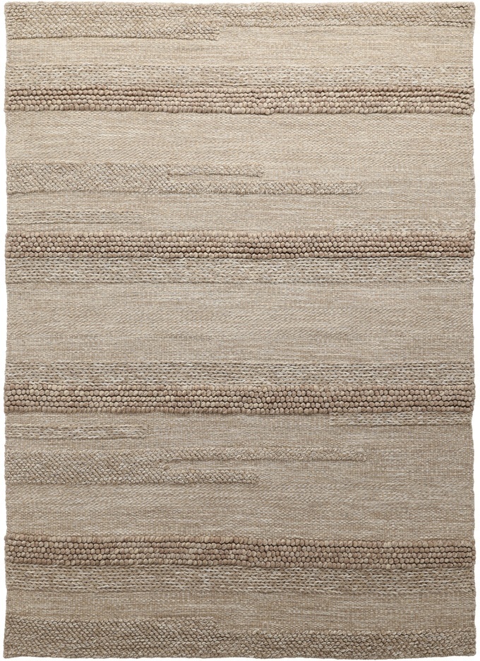 Tapis en laine ' Almaty ' - Beige