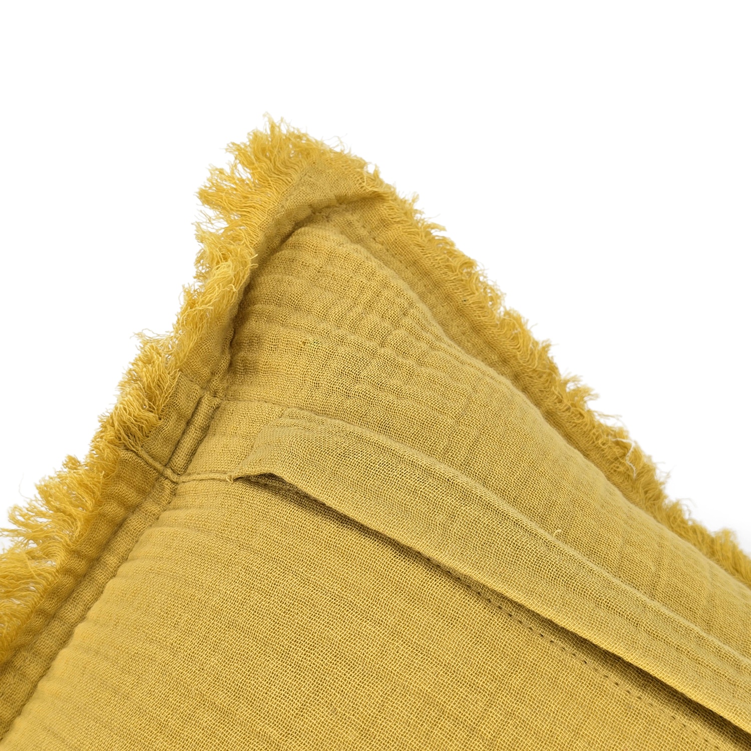 Housse de coussin ' Dorena ' 45 x 45 cm - Jaune