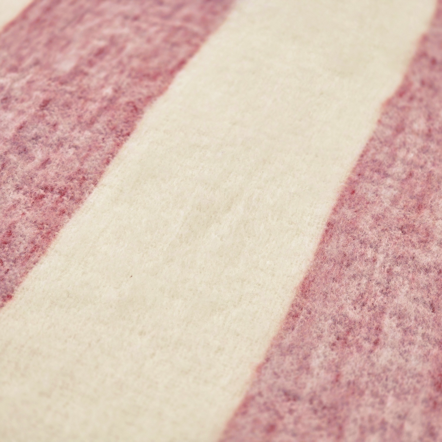 Tapis à carreaux ' Beatriz Stripe ' 130 x 170 cm - Rouge/blanc