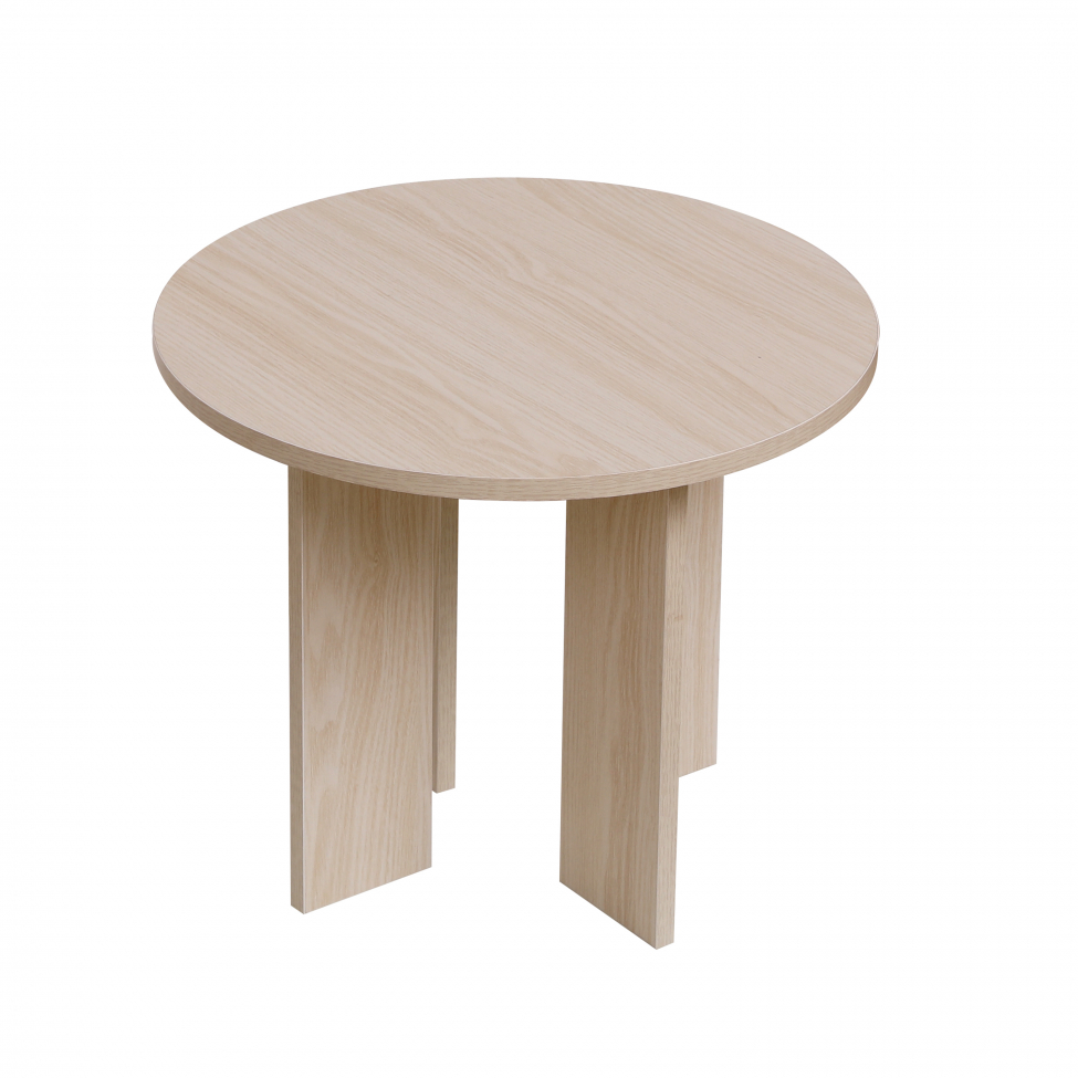 Table basse 'Créme' Ronde 55 cm - Nature