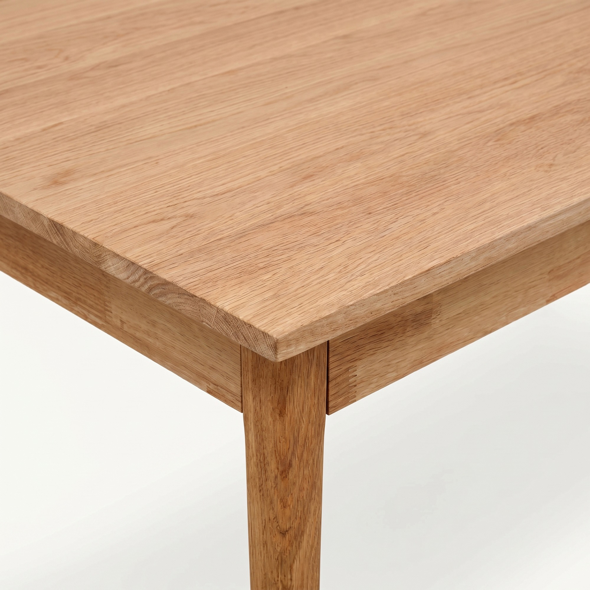 Table à manger 'Fager' 135 cm - Pigment blanc