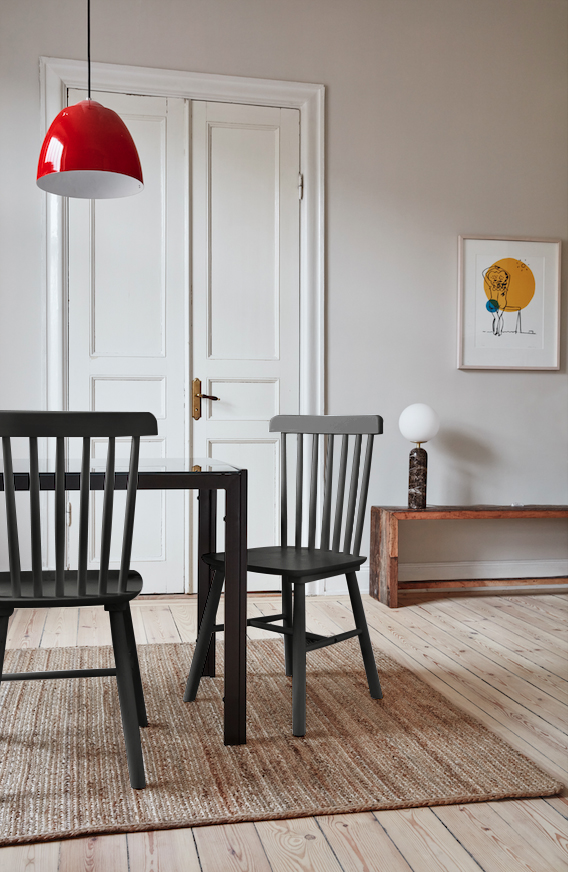 Chaise 'Elsa' - Noir