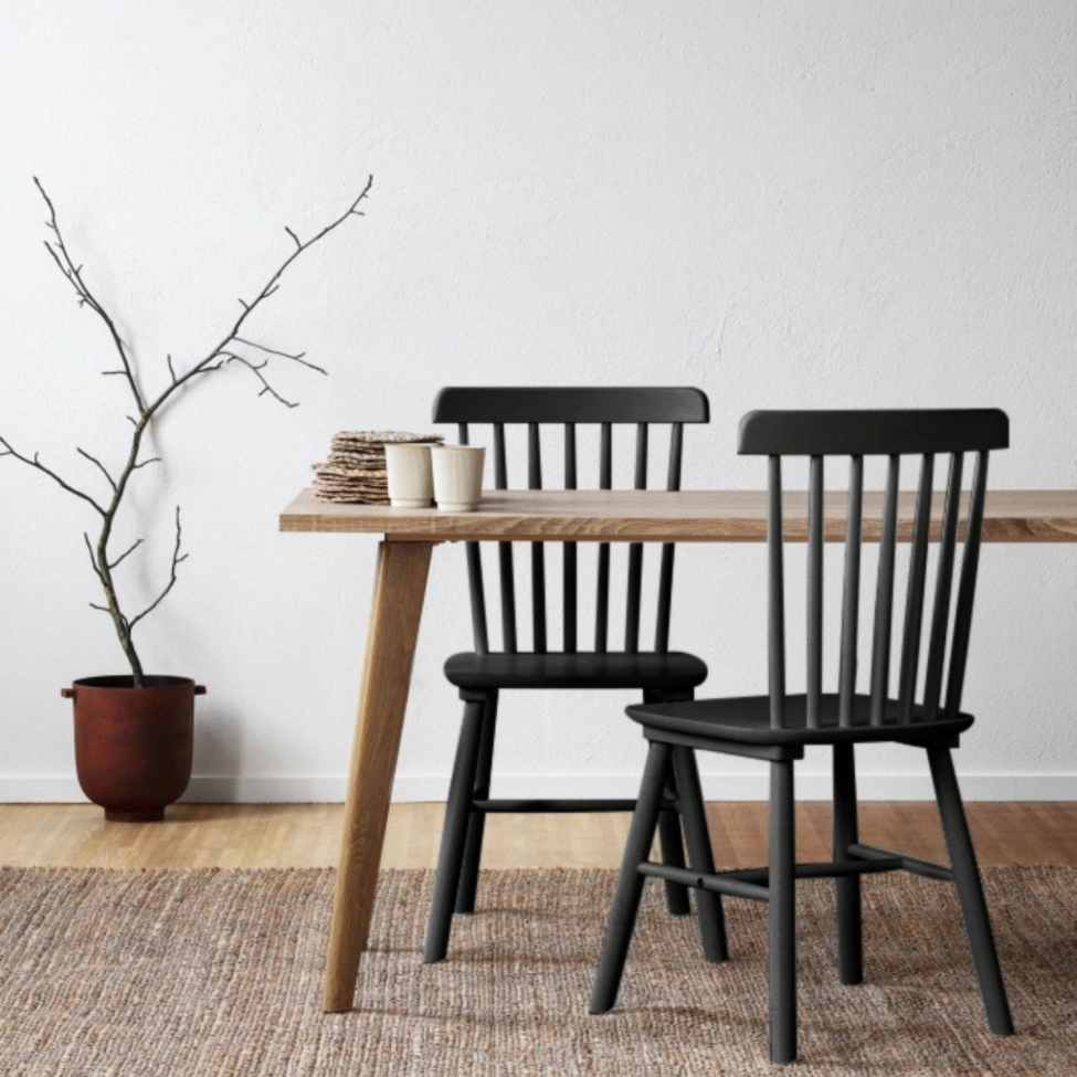 Chaise 'Elsa' - Noir