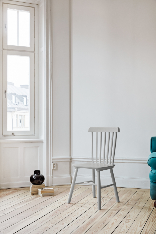 Chaise 'Elsa' - Gris clair