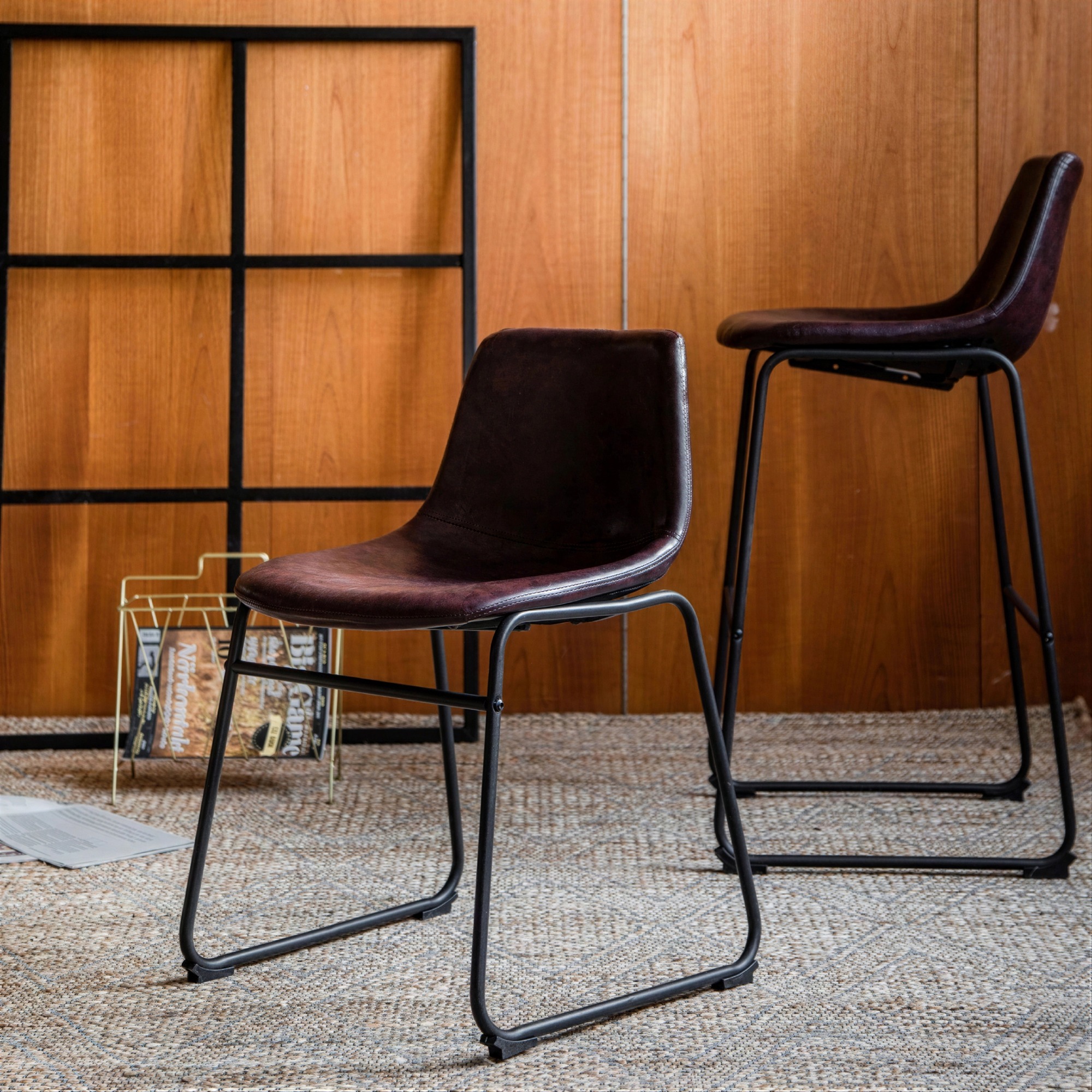 Chaise de salle à manger 'Industri' - Fer