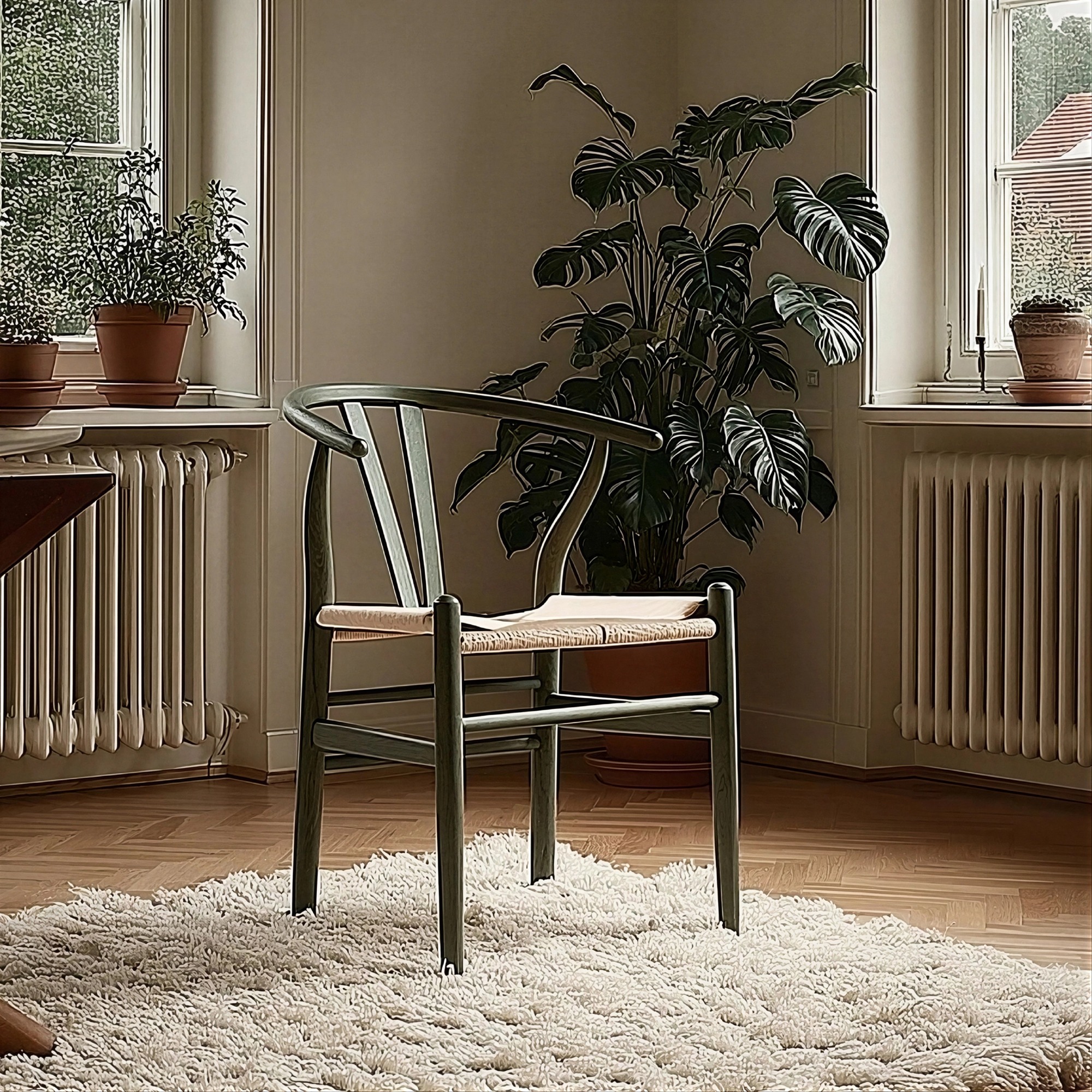 Chaise 'Alta' - Vert