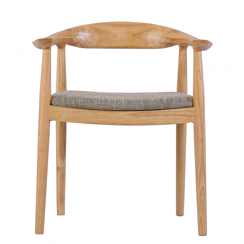 Chaise 'Ask' - Naturel/Gris