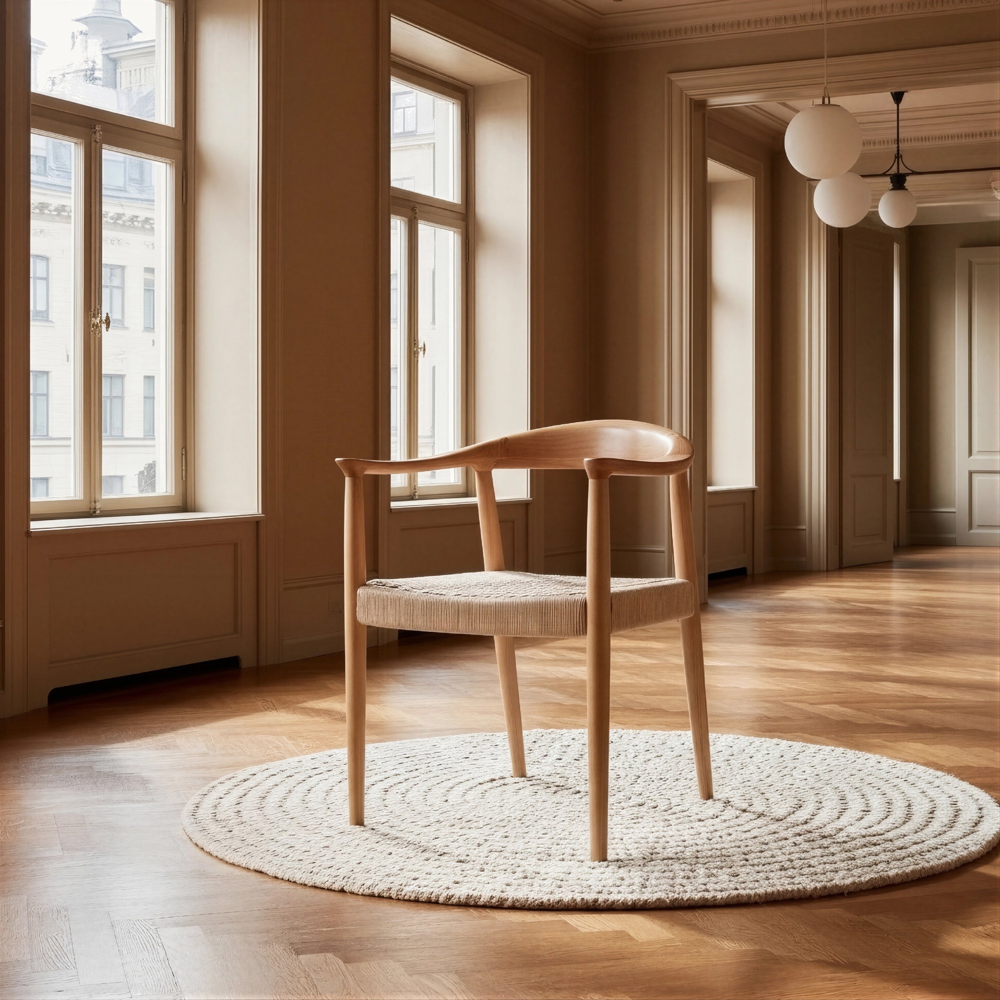 Chaise 'Ask' - Naturel