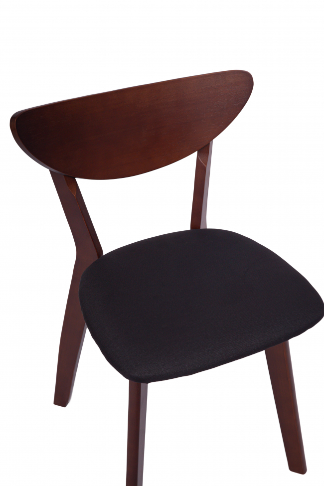 Chaise 'Sirdal' - Noyer/Gris foncé