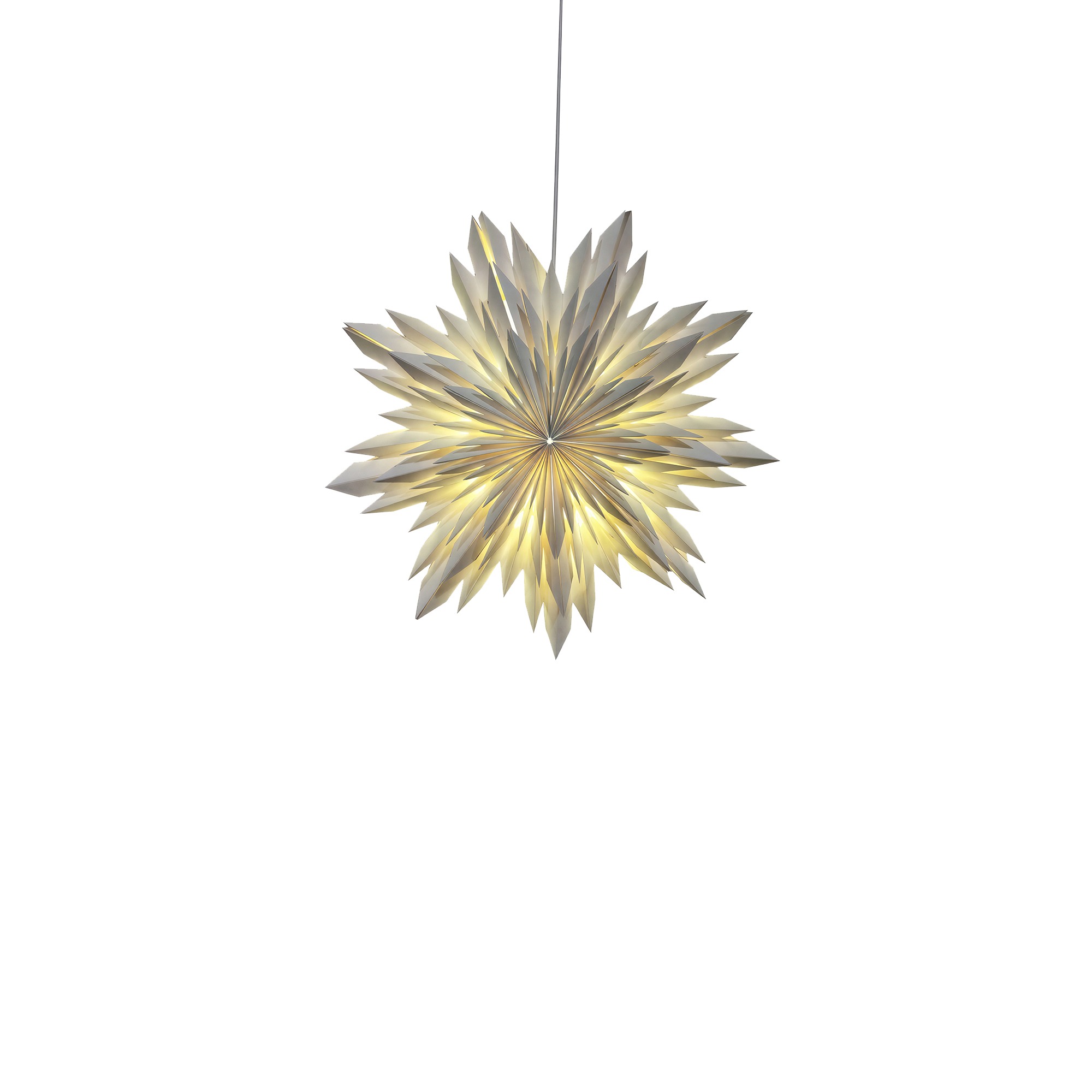 &Eacute;toile de l'Avent 'Oslo' 65cm - Blanc