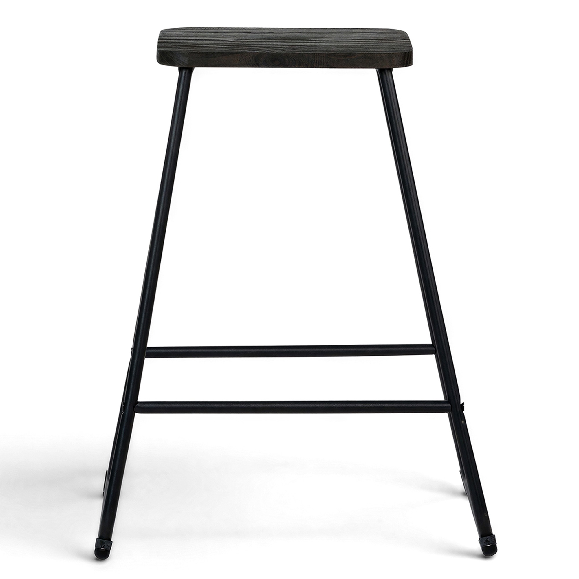 Tabouret 'Bor&aring;s' - Brun/Noir
